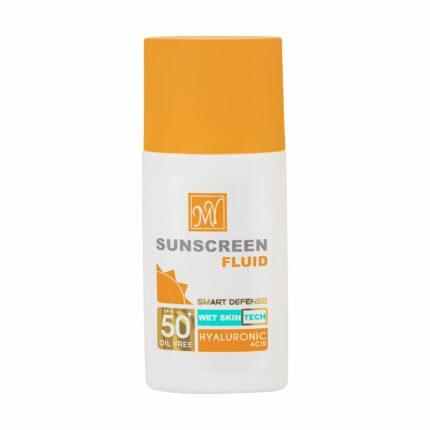 فلوئید ضد آفتاب بی رنگ مای SPF50 مدل Hyaluronic Acid مناسب انواع پوست حجم 50 میلی لیتر
