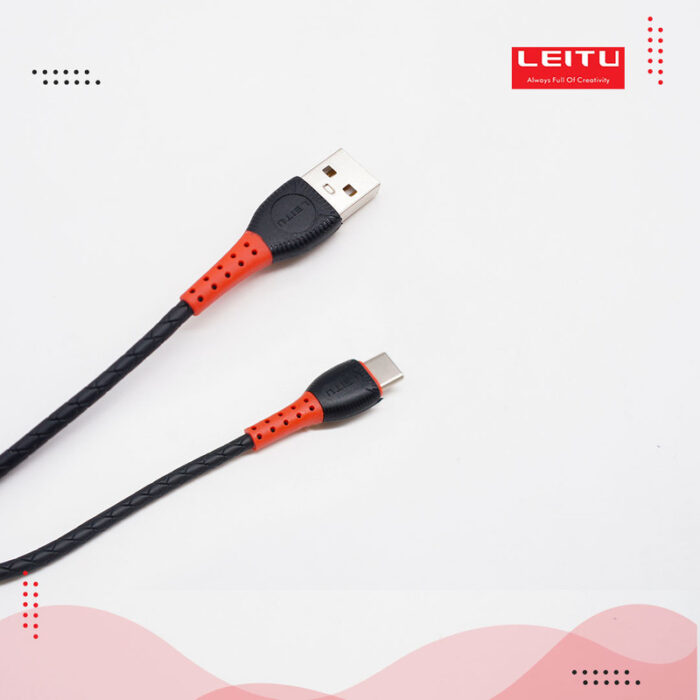 کابل تبدیل USB به USB-C لیتو مدل LD-34 طول 1 متر