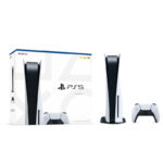 کنسول بازی سونی مدل PlayStation 5 ظرفیت 825 گیگابایت ریجن 1200 آسیا به همراه دسته اضافی و پایه شارژر و هدست