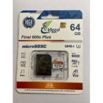 کارت حافظه microSDXC ویکومن مدل Final 600X کلاس 10 استاندارد UHS-I U3 سرعت 90MBps ظرفیت 64 گیگابایت به همراه آداپتور SD