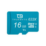 کارت حافظه microSD HC تروبایت مدل 633X-V10 کلاس 10 استاندارد UHS-I U1 ظرفیت 16 گیگابایت همراه با کارت خوان