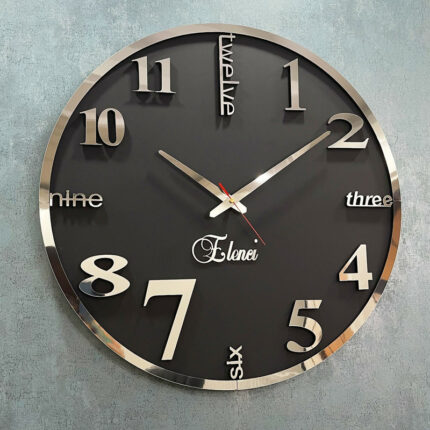 ساعت دیواری اِلِنسی مدل Dila کد 80c