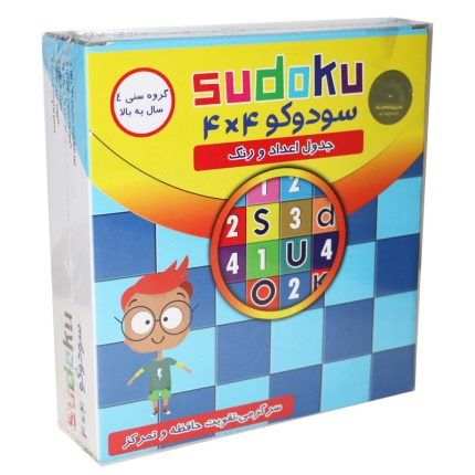 بازی فکری مدل سودوکو 4×4 کد PAPS44G
