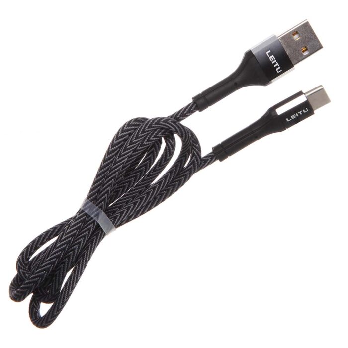 کابل تبدیل USB به USB-C لیتو مدل LD-9 طول 1 متر