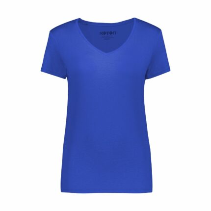 تی شرت زنانه کوتون مدل 0YAK13640OK-Blue