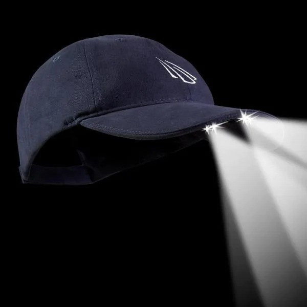 کلاه کپ کوهنوردی مدل لبه دار چراغ دار LED