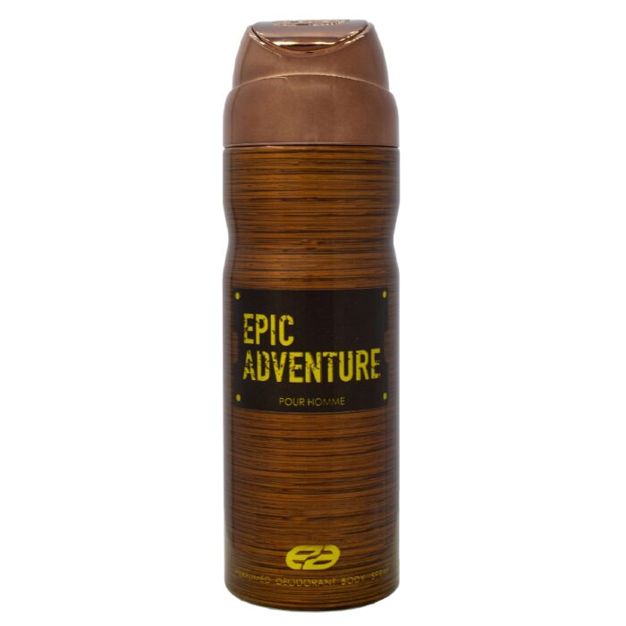 اسپری خوشبو کننده بدن مردانه عماد آرا مدل Epic Adventure حجم 200 میلی لیتر