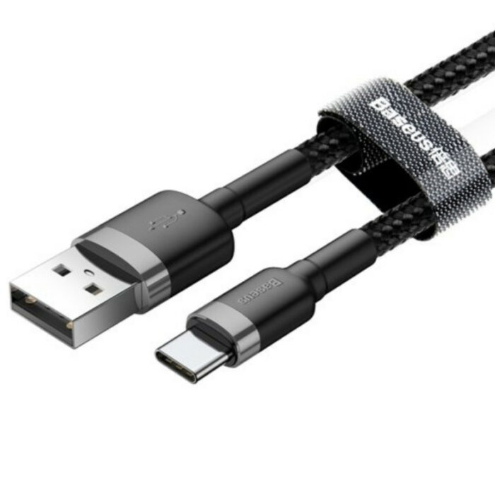 کابل تبدیل USB به USB-C بیسوس مدل Cafule CATKLF طول 2 متر