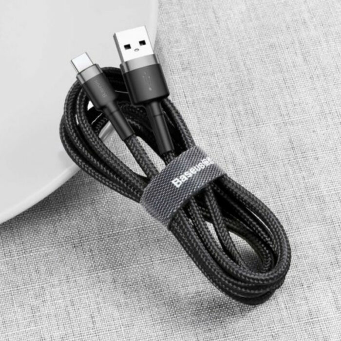 کابل تبدیل USB به USB-C بیسوس مدل Cafule CATKLF طول 2 متر