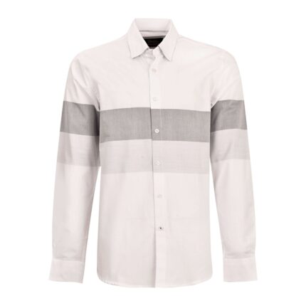 پیراهن آستین بلند مردانه بادی اسپینر مدل 3996 کد 1 رنگ سفید