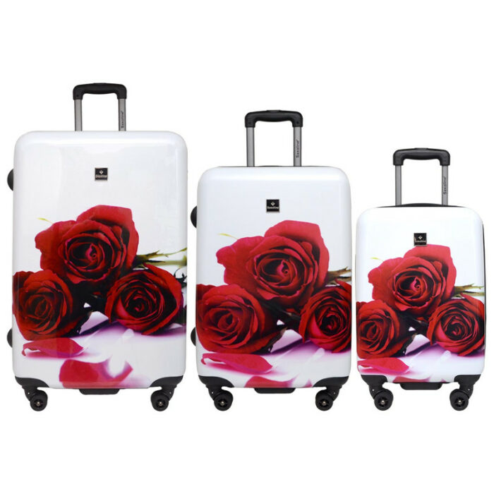 مجموعه سه عددی چمدان ساکسولاین مدل ROSES B35H0