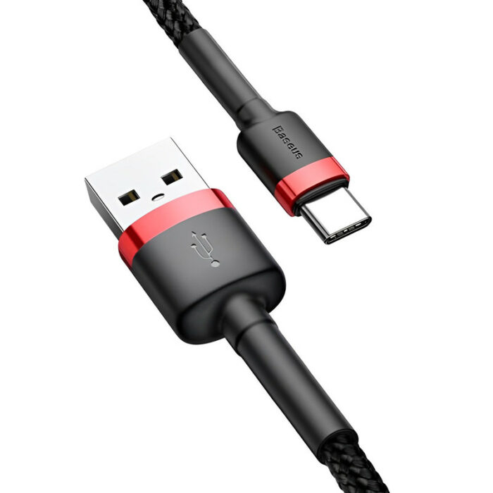 کابل تبدیل USB به USB-C باسئوس مدل CATKLF-B Cafule طول 1 متر