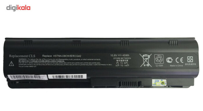 باتری 6 سلولی مدل Cq42 مناسب برای لپ تاپ اچ پی