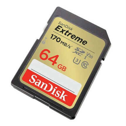 کارت حافظه SDXC سن دیسک مدل Extreme کلاس 10 استاندارد UHS-I U3 سرعت 170MBps ظرفیت 64 گیگابایت