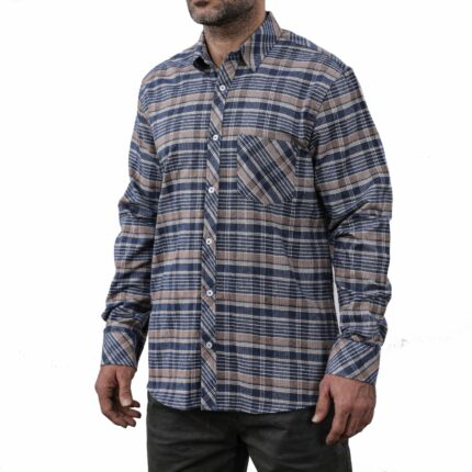 پیراهن آستین بلند مردانه پاتن جامه مدل پشمی 102721010322290