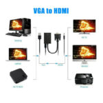 مبدل VGA به HDMI مدل HDCP
