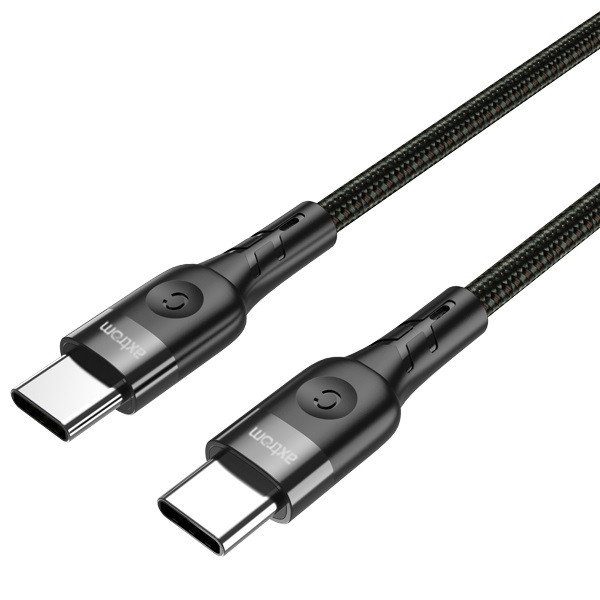 کابل USB-C اکستروم مدل ACB90CC 90W طول 1.2 متر