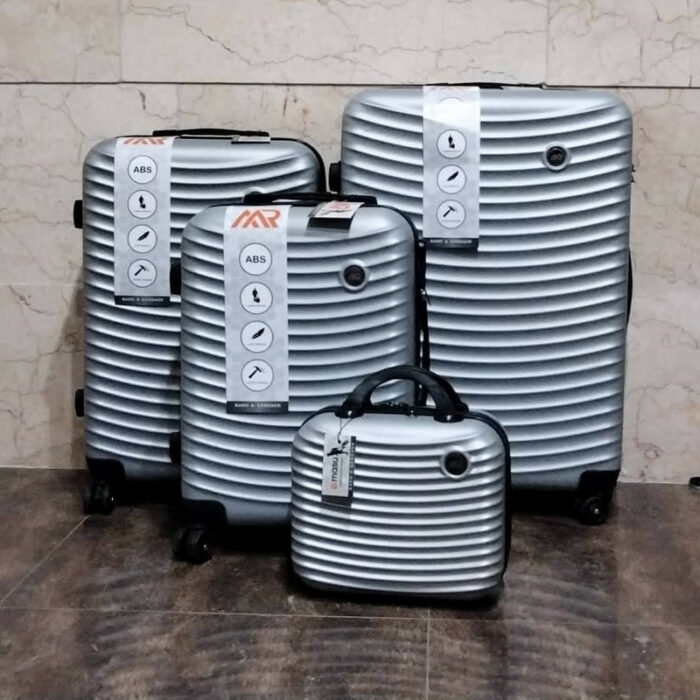 مجموعه چهار عددی چمدان مدل هلالی