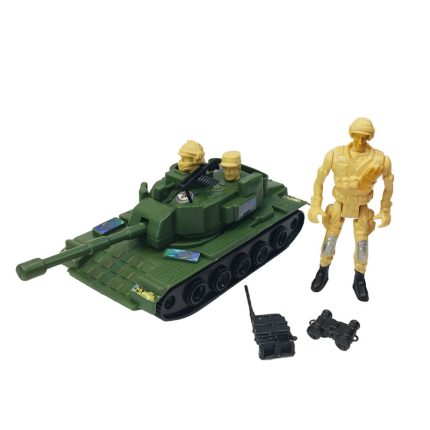 اسباب بازی جنگی مدل تانک و سرباز بسته 4 عددی