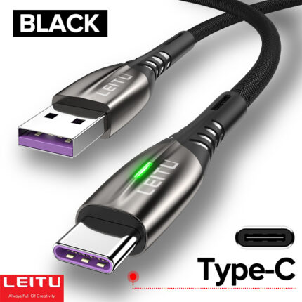 کابل تبدیل USB به USB-C لیتو مدل LD-51 طول 1 متر