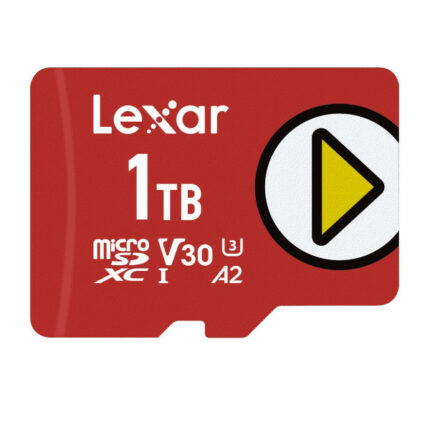 کارت حافظه microSDXC لکسار مدل PLAY کلاس 10 استاندارد UHS-I سرعت 150MBps ظرفیت 1 ترابایت