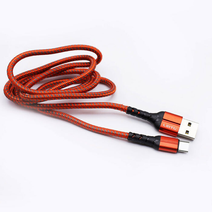 کابل تبدیل USB به USB-c لیتو مدل LD-35 طول 1متر