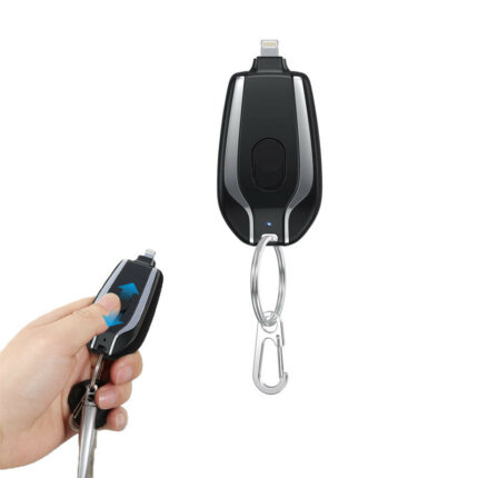 پاوربانک مدل keychain emergency charger ظرفیت 1500 میلی آمپر ساعت
