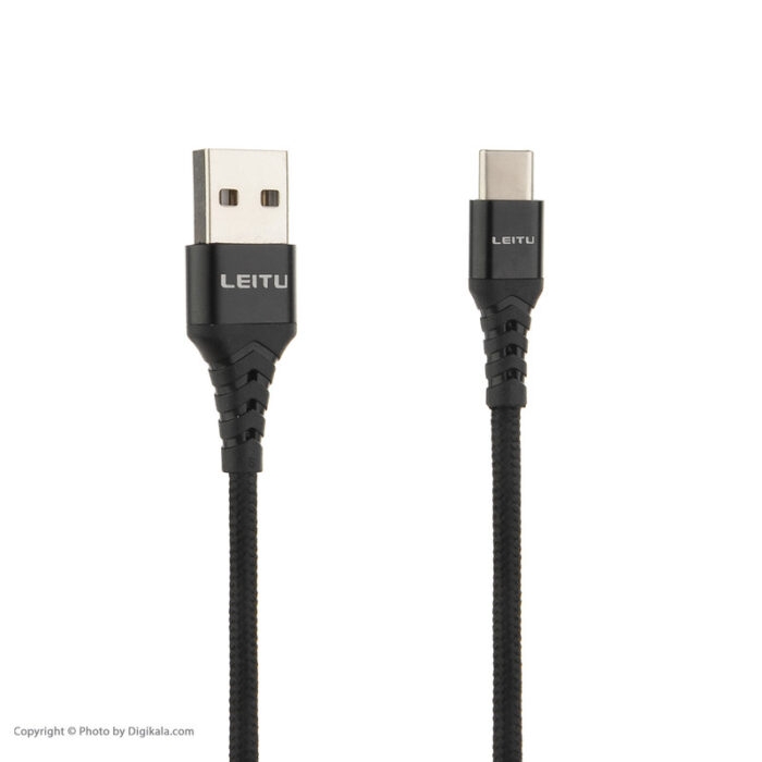 کابل تبدیل USB به USB-C لیتو مدل L - 199 طول 1 متر