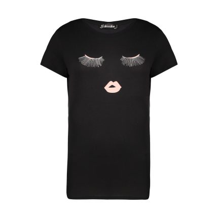 تی شرت زنانه کیکی رایکی مدل BB02930-001
