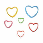 کاتر شیرینی پزی مدل Heart مجموعه 6 عددی