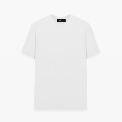 تی شرت آستین کوتاه مردانه گری مدل REGULAR رنگ سفید