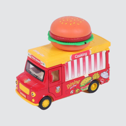 ماشین بازی مدل فلزی ون همبرگر موزیکال