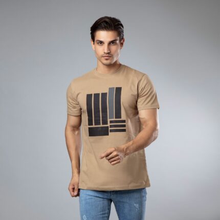 تی شرت آستین کوتاه مردانه باینت مدل 552-2