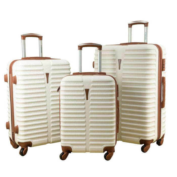 مجموعه سه عددی چمدان کادنزا مدل لوتوس کد 002