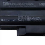 باتری لپ تاپ 6 سلولی جیمو مدل J1KND مناسب برای لپ تاپ دل Inspiron 5110/5010