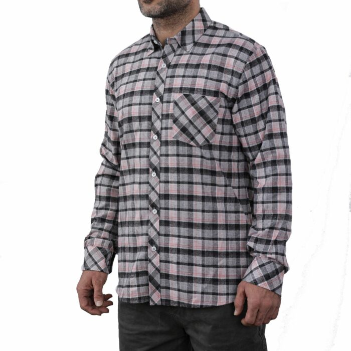 پیراهن آستین بلند مردانه پاتن جامه مدل پشمی 102721010322189