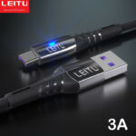 کابل تبدیل USB به MicroUSB لیتو مدل LD-51 طول 1 متر