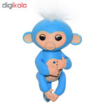 عروسک طرح میمون انگشتی مدل FM ارتفاع 12 سانتی متر