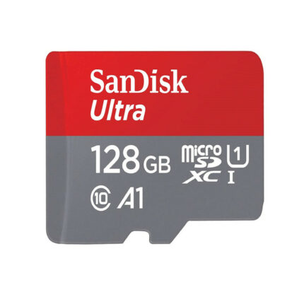 کارت حافظه microSDXC سن دیسک مدل Ultra A1 کلاس 10 استاندارد UHS-I سرعت 140MBps ظرفیت 128 گیگابایت
