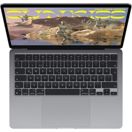 لپ تاپ 13.6 اینچی اپل مدل MacBook Air-MLXW3 2022 LLA-M2 8GB 256SSD